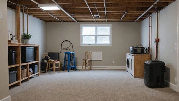 Quelle est la méthode la plus efficace pour déshumidifier un sous-sol naturellement?