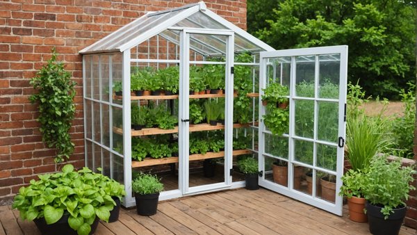 Quelles sont les étapes pour créer une serre verticale DIY pour aromates?