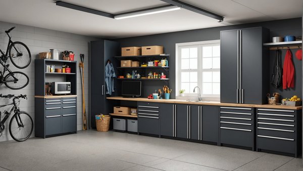 Comment maximiser l'espace de stockage dans un garage double?