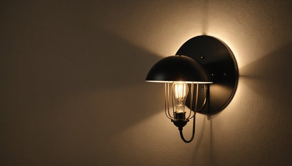 Découvrez l'élégante applique murale ombre portée design