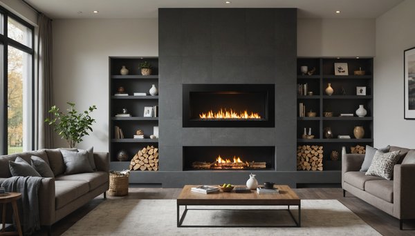 Top 5 avantages d'une cheminée suspendue pour votre intérieur