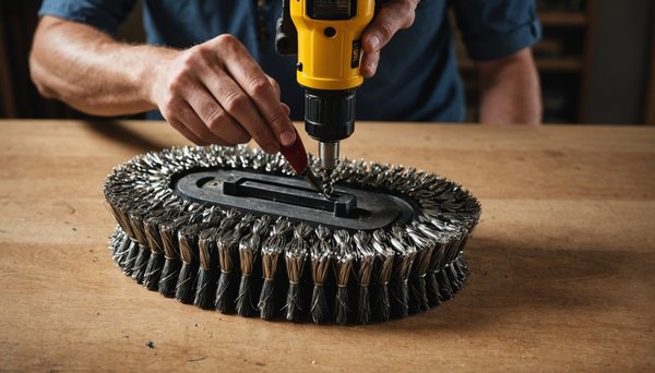 L'importance d'une brosse métallique pour votre perceuse