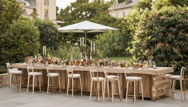 Boostez vos événements en plein air avec un mange debout extérieur